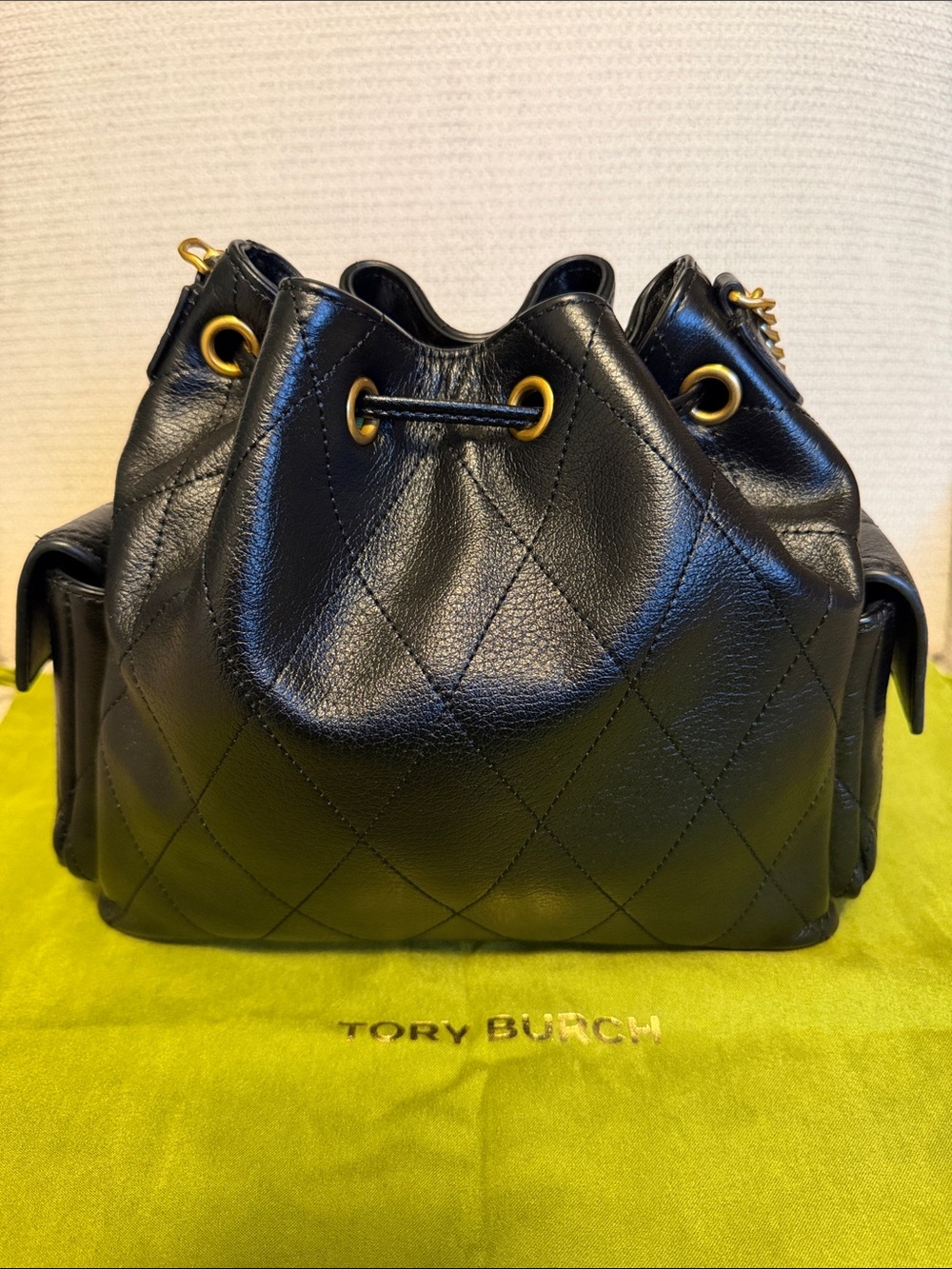 Tory Burch Small Charlie Drawstring - Picture 3 of 8